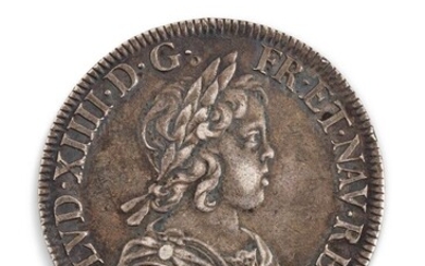 LOUIS XIV (1643-1715) Ecu d'argent à la... - Lot 21 - Rossini