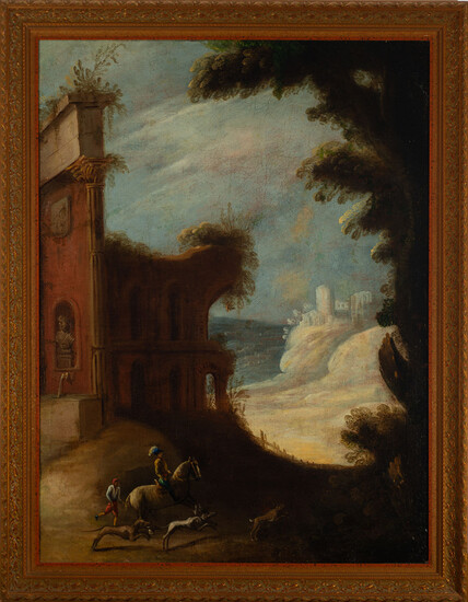 Landscape, 17th century Italian school
