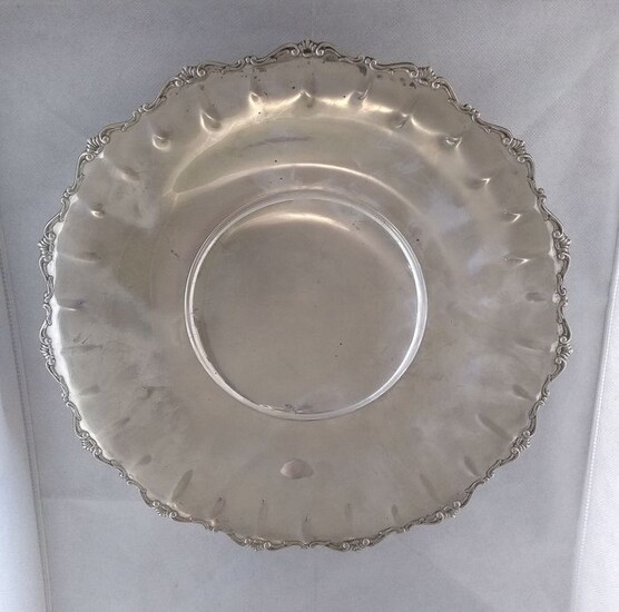Large centerpiece - .800 silver - Italy - Mid 20th century
