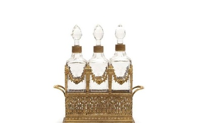 Late 19Th Century French Gilt Bronze Decanter