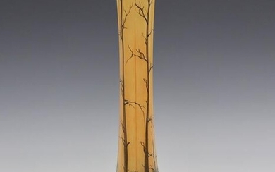 LeGras Winter Landscape Vase