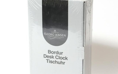Lene Munthe for Georg Jensen Desk Clock, Boxed