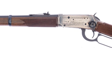 Lever action rifle Winchester Mod. 94 Wells Fargo & Co 1852-1977 cal. 30-30 Win.#WCF08211 § C +ACC (S 224896)