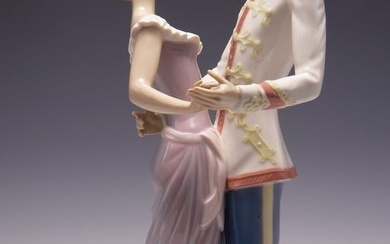 Lladro "At the Ball" Figurine- Cinderella & Prince