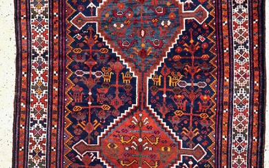 Louri Ghashgai, Persia, around 1930/1940, woolon wool, approx. 280 x...