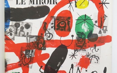 MIRÓ (Joan). Derrière Le Miroir n°151-152. Paris, Maeght, 1965. In-folio de 30 pp. + 4...
