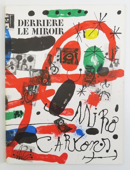MIRÓ (Joan). Derrière Le Miroir n°151-152. Paris, Maeght, 1965. In-folio de 30 pp. + 4...