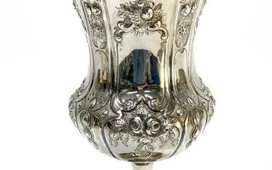 Martin, Hall & Co Sheffield Sterling Silver Chalice