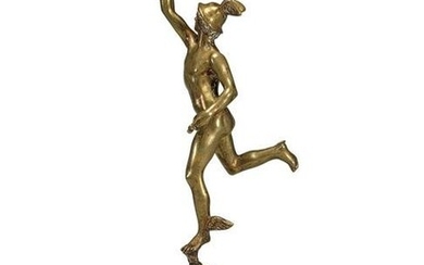 Mercury bronze sculpture