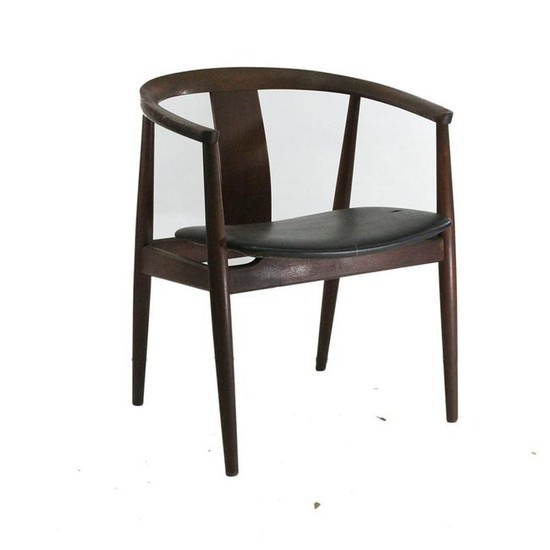 Mid-Century Modern Teak Danish Arm Chair