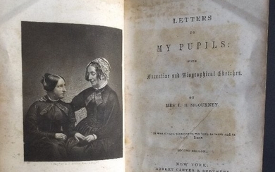 Mrs Sigourney Letters to My Pupils, 2nd Ed. 1853