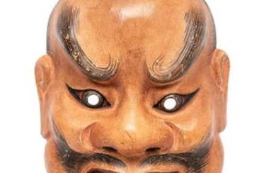 NOH THEATRE MASK WITH ONRYO (GHOSTS AND SPIRITS)...