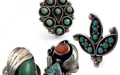 Native American Sterling Silver Turquoise Jewelry