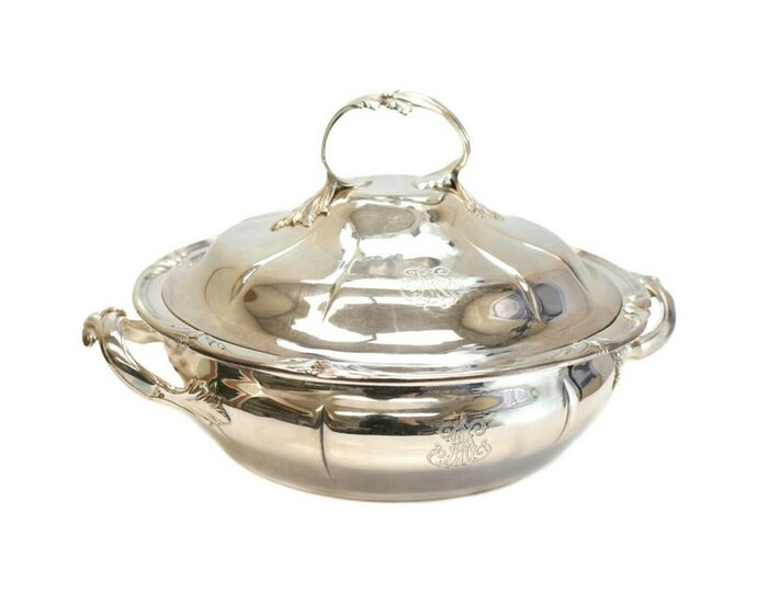 Odiot Maison 950 French Silver Covered Dish