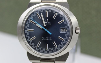 Omega - Genève Dynamic - Shadow blue Racing dial - Automatic- "NO RESERVE PRICE" - Men - 1970-1979