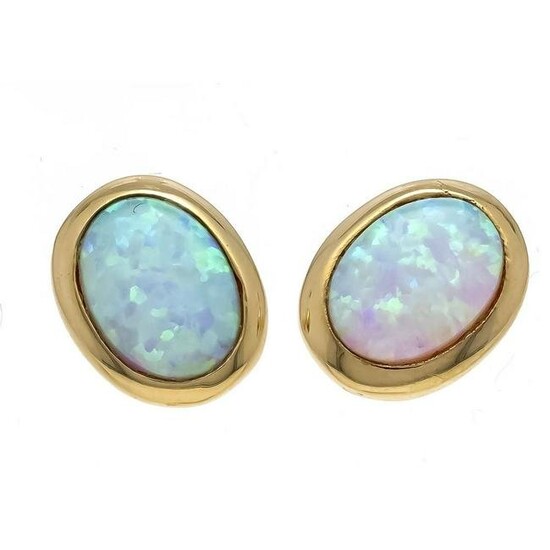 Opal stud earrings GG 585/000