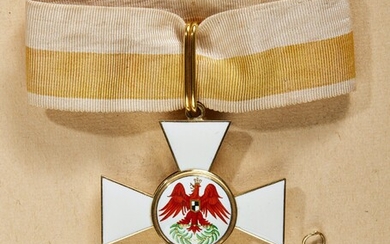 Orden & Ehrenzeichen Deutschland - Prusse : Ordre de l'Aigle rouge 2ème classe. La croix...