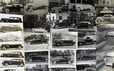 Original period photos of classic era autos