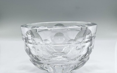 Orrefors Crystal Bowl, Swirl and Dots