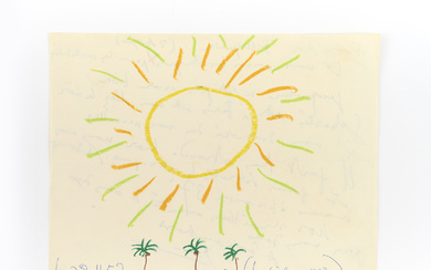 ◊ Pablo Picasso (1881-1973) Soleil et palmiers, 1957