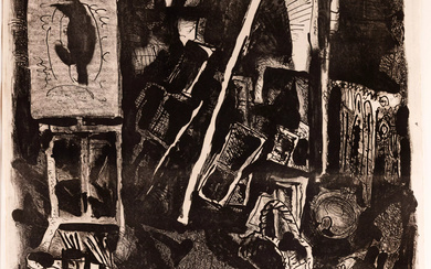 Pablo Picasso, Spanish 1881-1973, L'Atelier, 1948; lithograph on Arches wove,...