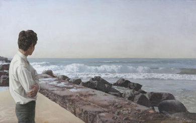 Patrick Hennessy RHA (1915-1980), Sea Wall (1972)