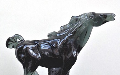Pino Signoretto - Horse sculpture - Glass