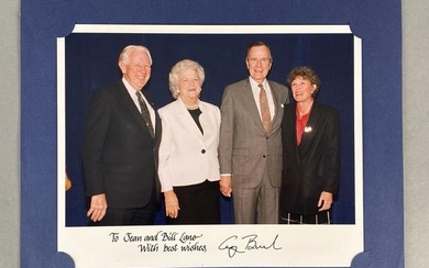 President George Bush Sr. Signed Photograph