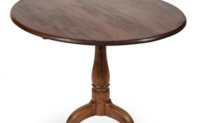 QUEEN ANNE TILT-TOP TEA TABLE 18th Century Height