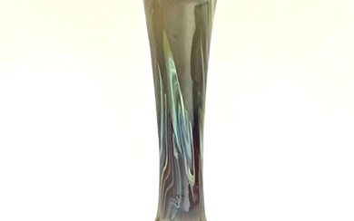 Quezal Agate Art Glass vase