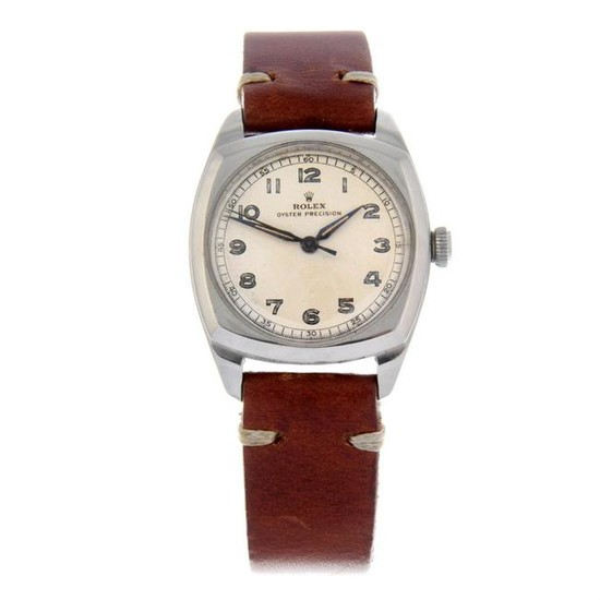 ROLEX - a gentleman's Oyster Precision wrist watch.