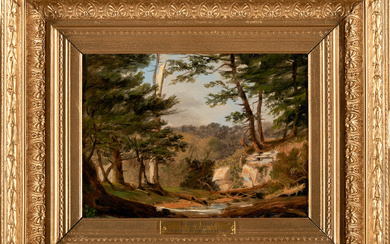 RUSSELL SMITH (American, 1812-1896) Brush Run on Pine Creek
