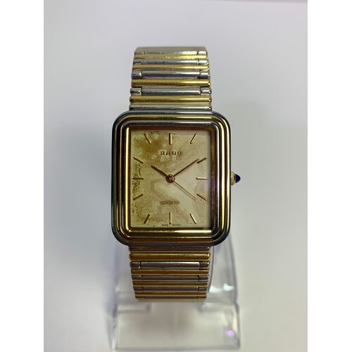 Rado Diastar Quartz Two-tone Gold Watch