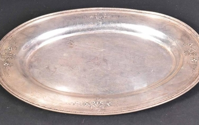 Redlich Sterling Silver Large Oval Tray