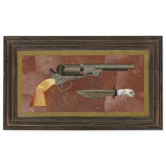 Richard Blow, Untitled (Pistol with knife)