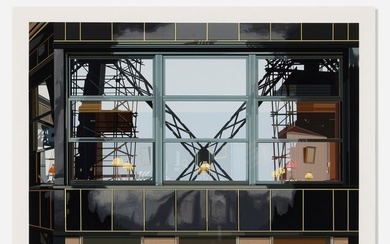 Richard Estes, Eiffel Tower Restaurant (from the Urban Landscapes No. 3 portfolio)