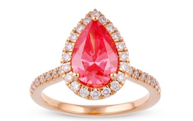 Ring Rose gold - 2.51 tw. Diamond (Lab-grown) - Diamond
