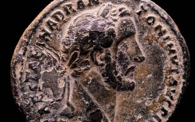 Roman Empire. Antoninus Pius (AD 138-161). Sestertius Rome 151-152. TR POT XV COS IIII, S-C, ANNONA AVG