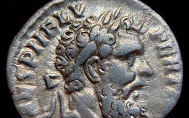 Roman Empire. Pertinax (AD 193). AR Denarius