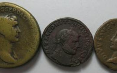 Römische Kaiserzeit (3 Stk. AE)