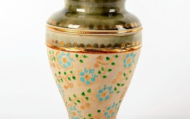 Royal Doulton Slater Patent, Stoneware Floral Vase