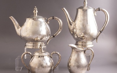 Silver Coffee/Tea Set, Royal Danish