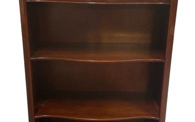 Small Mahogany Open Bookcase