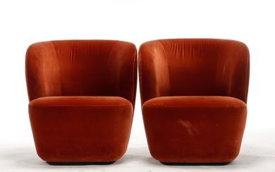 Space Copenhagen for Gubi. A pair of armchairs model 'Stay small' (2)