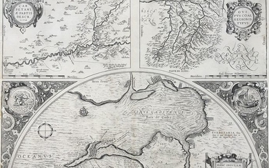 Spain, Cadiz, Carpetania, Gipuzoka, Baskenland; Ortelius, Abraham - Cadiz / Carpetaniae partis descrito / Guipuscoae regionis typus - 1581-1600