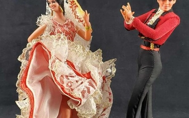 Spanish Flamenco Marin Chiclana Dancers 1970