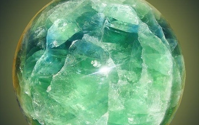 Sphere of Natural Fluorite - 143×143×143 mm - 5800 g