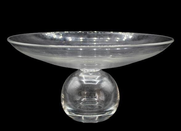 Steuben Glass Bowl, Marked on Base w. Initials