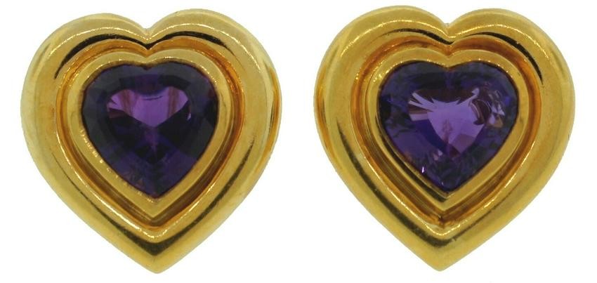 TIFFANY & Co. by PALOMA PICASSO AMETHYST HEART YELLOW