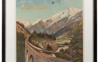 TRINQUIER-TRIANON, Louis (1853-1922). Mont Blanc / Chemin d...